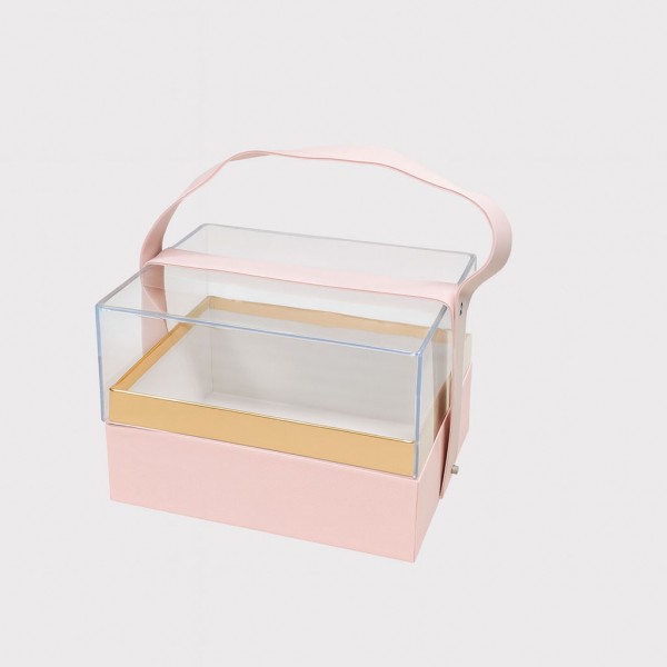Akrilana četvrtasta sa ručkom (Akrilne kutije) - BOX DECOR Akrilana četvrtasta sa ručkom (Akrilne kutije) - www.dekorativnekutije.co.rs