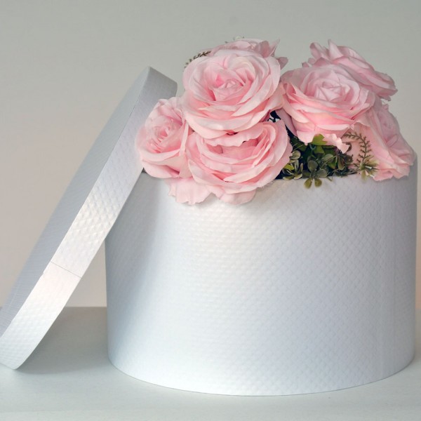 Kutija Okrugla 30cm sa poklopcem (Kartonske kutije) - www.dekorativnekutije.co.rs