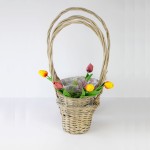 Pletena korpa Saksija natur 3u1 (Pletene korpe) - www.dekorativnekutije.co.rs